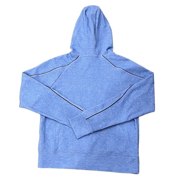 Under Armour Women's Full Zip Loose Scuba Neck Hoodie Light Blue Size M - Picture 2 of 6